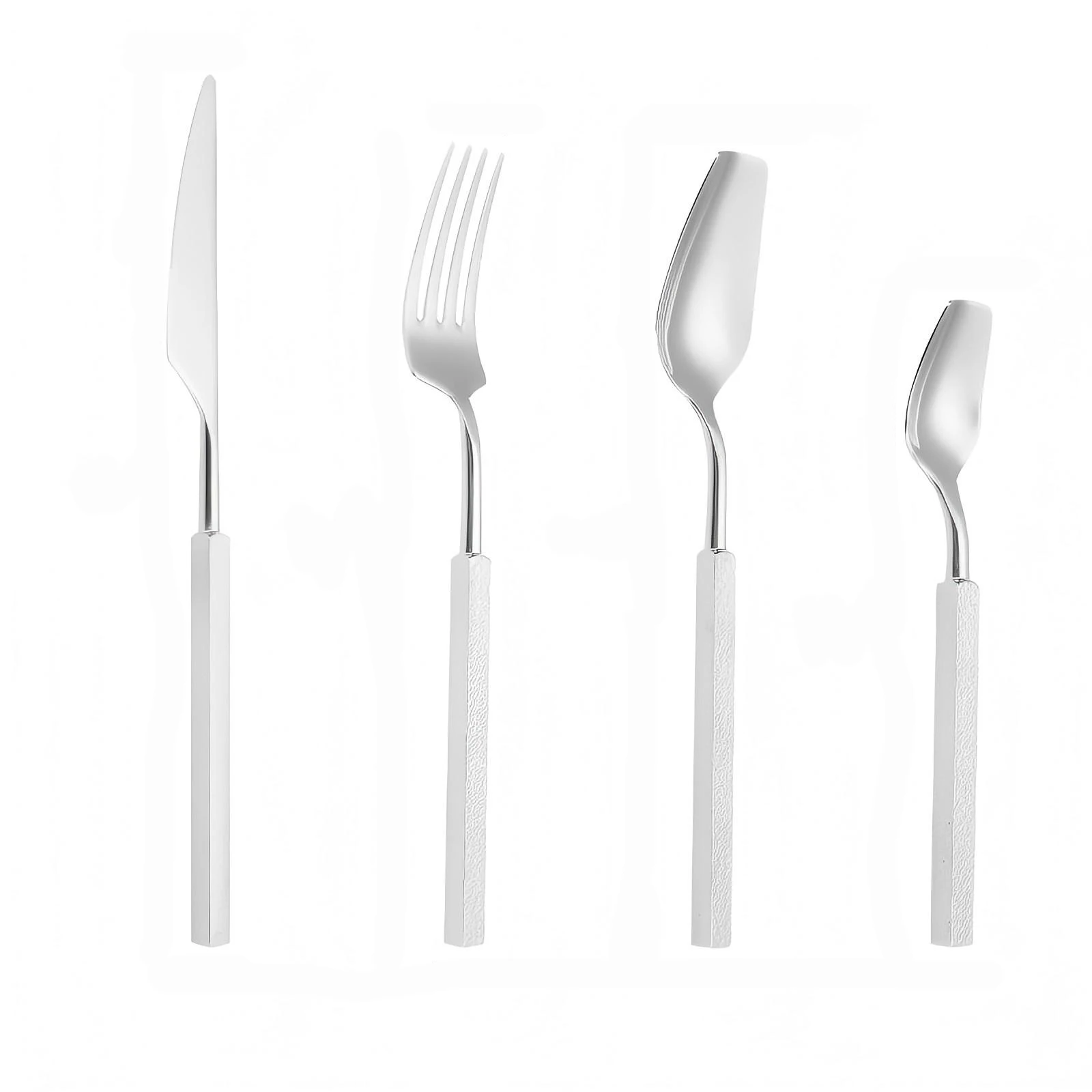 4pcs Luxury Cutlery Set Wester - Gold Plated Cutlery 评论和价格
