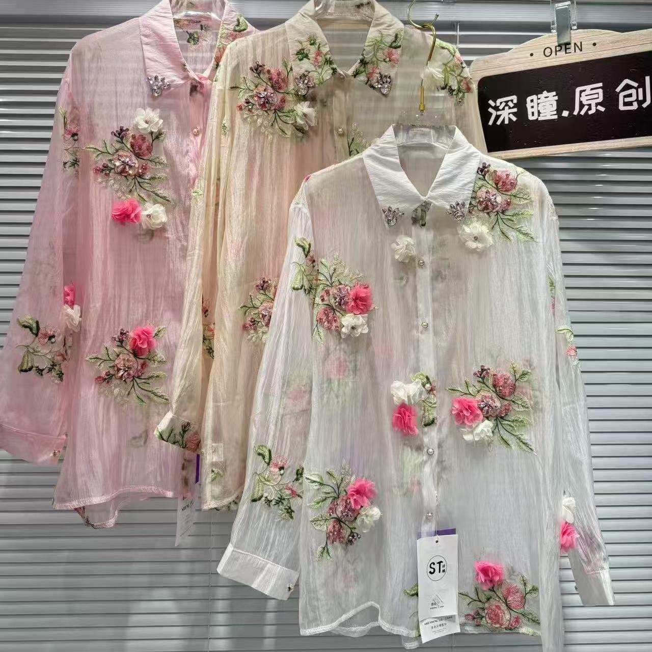 Luxury Style Flowers Embroider - Luxury Lifestyle Women 评论和价格