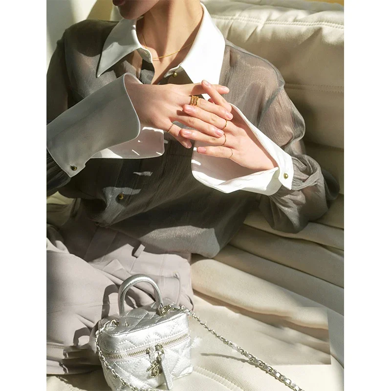French Luxury Vintage Sheer Ch - Luxury Lifestyle Women 评论和价格