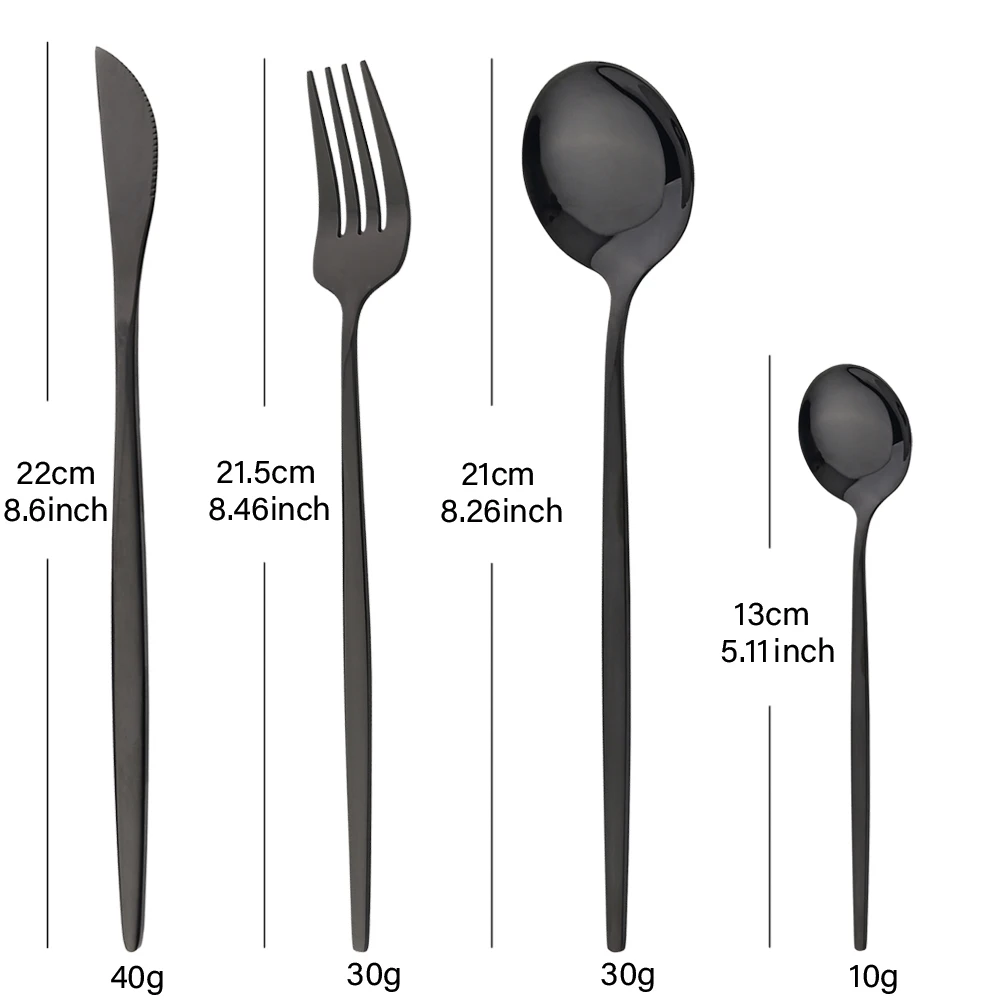 16Pcs Gold Dinnerware Stainles - Gold Plated Cutlery 评论和价格