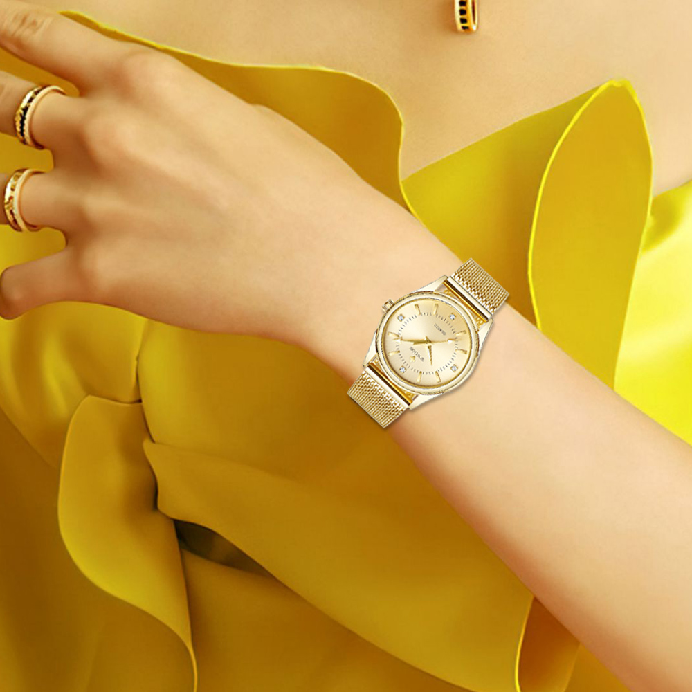 WWOOR Luxury Brand Dress Gold  - Luxury Lifestyle Women 评论和价格