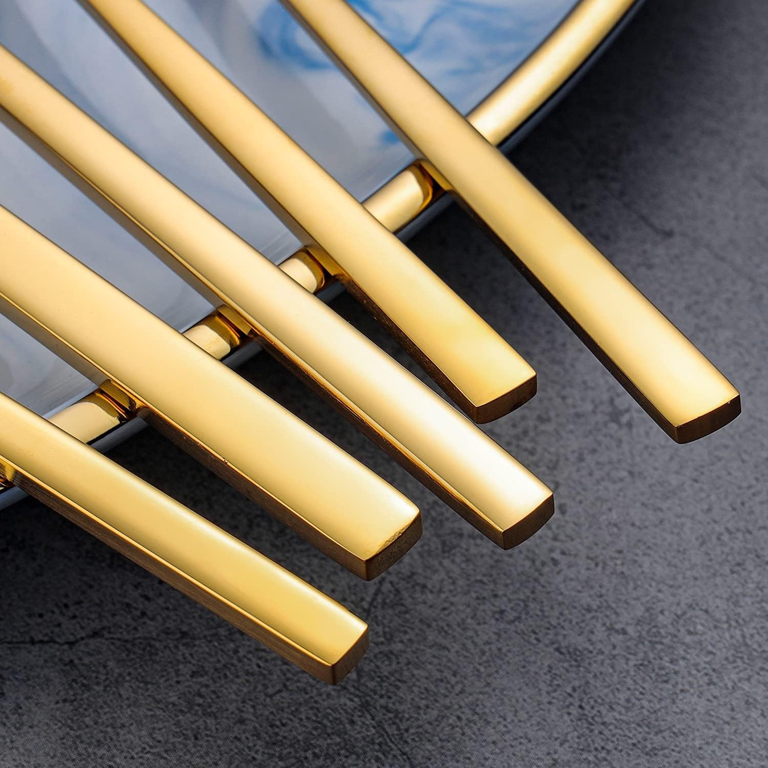 KuBac Hommi Golden Cutlery Set - Gold Plated Cutlery 评论和价格